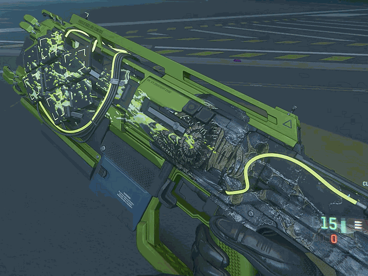 Prism “Irradiated” Laser Shotgun